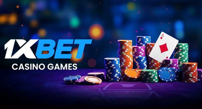 Главная страница официального сайта 1XBET с интерфейсом ставок